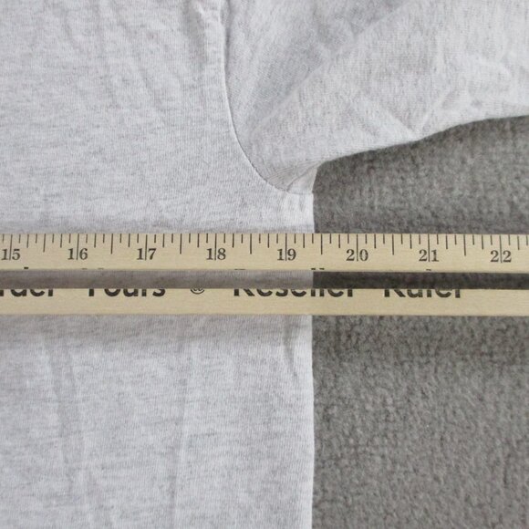 Taylor Swift Shirt Adult Medium Gray Red Eras Tour Graphic Print Long Sleeve - Picture 7 of 9